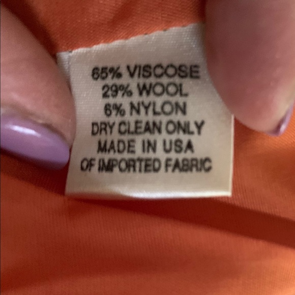 VTG TAMOTSU NY Couture Designer EXEC SKIRT 8 - Picture 9 of 10